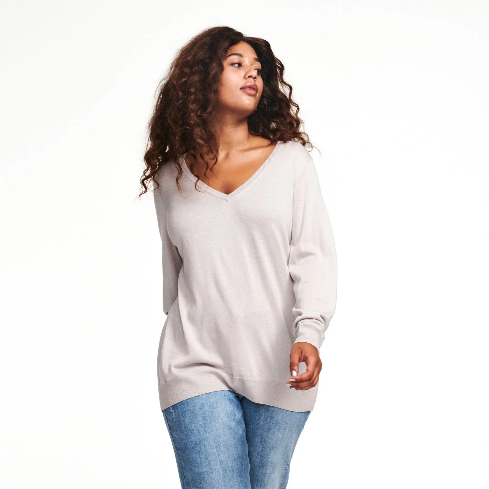 Lightweight V-Neck Sweater