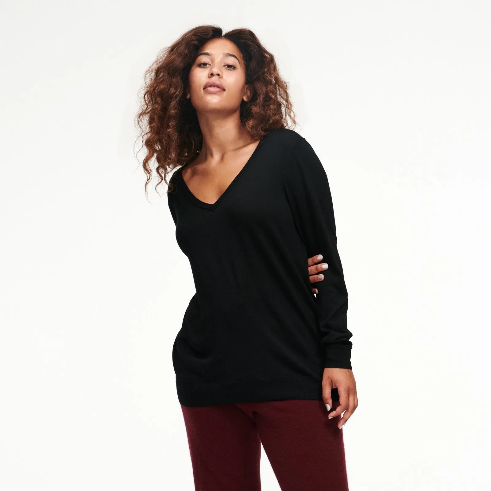 Lightweight V-Neck Sweater