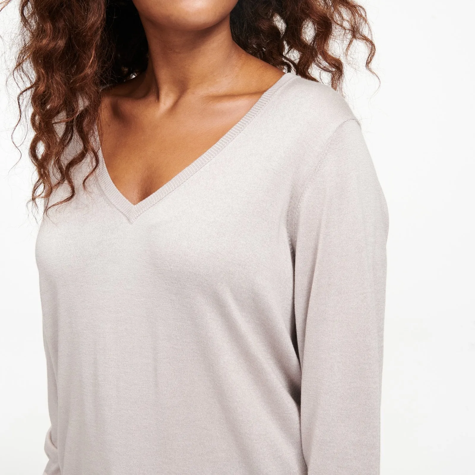 Lightweight V-Neck Sweater