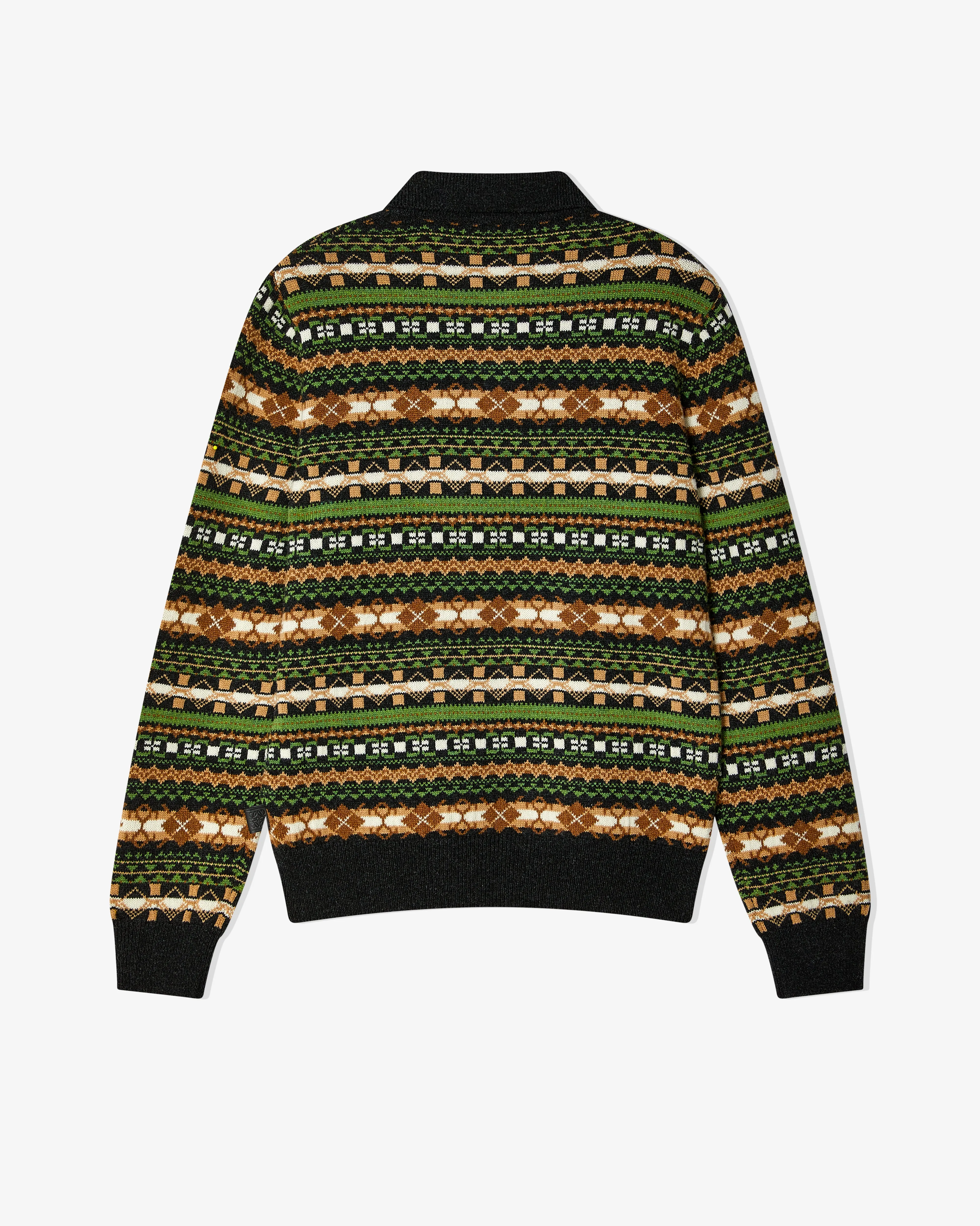 Loewe - Men's Polo Sweater - (Green/Multi)