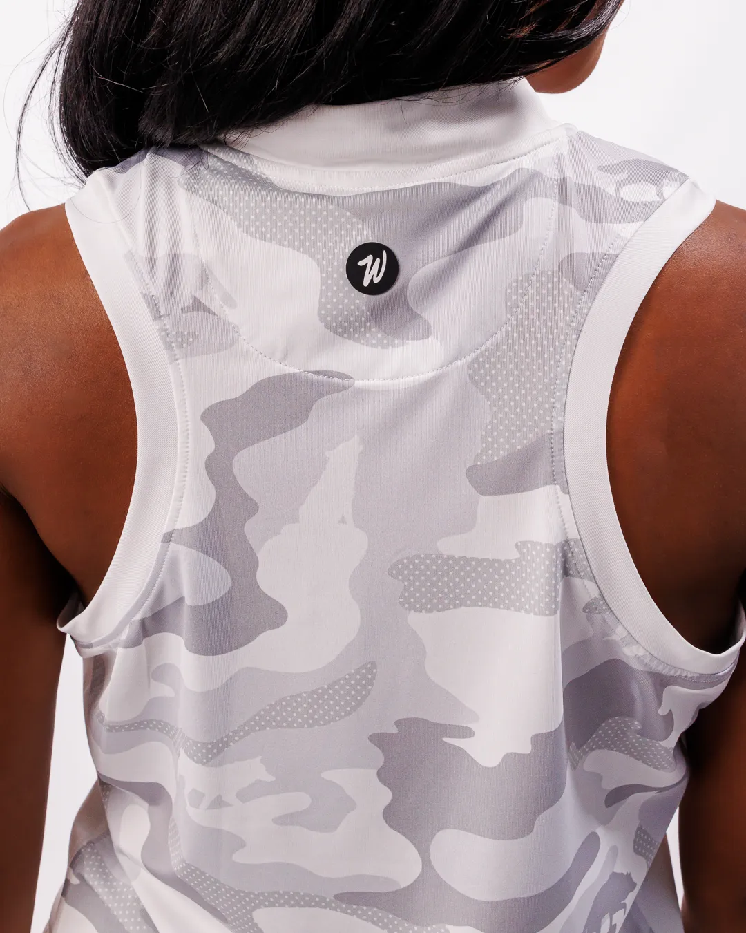 Lone Wolf Camo Women's Sleeveless Polo - Racerback