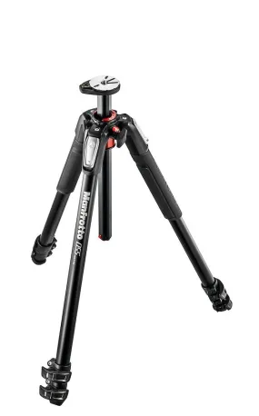 Manfrotto 055 Aluminium 3-section Photo Tripod, With Horizontal Column