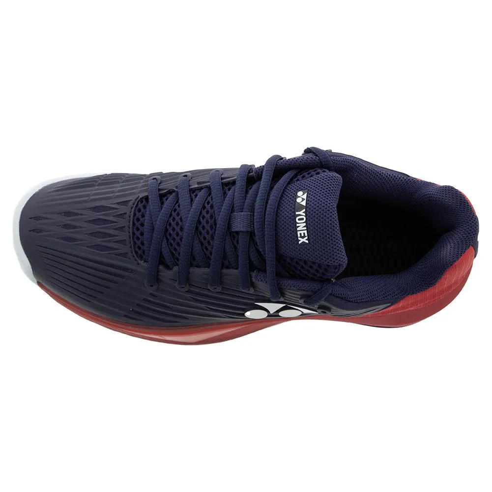 Men`s Eclipsion 5 Tennis Shoes Navy and Red