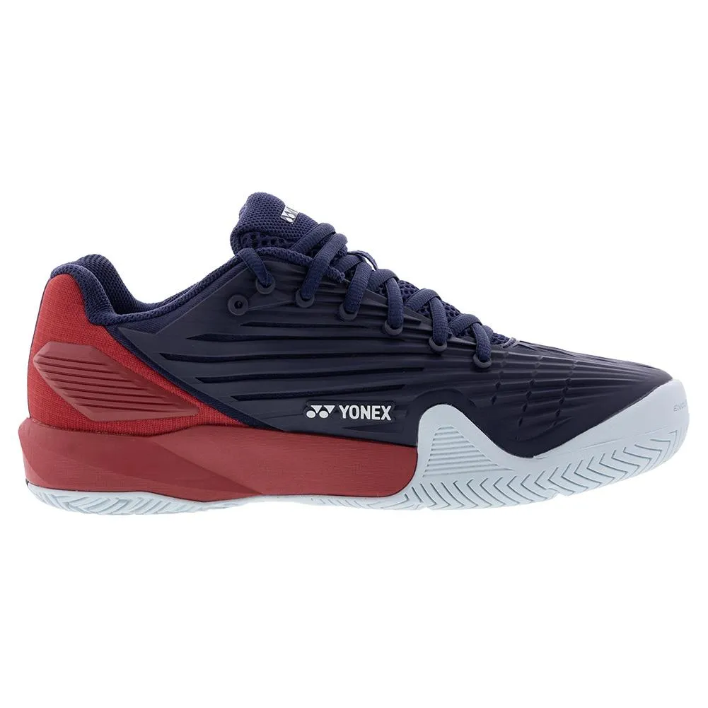 Men`s Eclipsion 5 Tennis Shoes Navy and Red