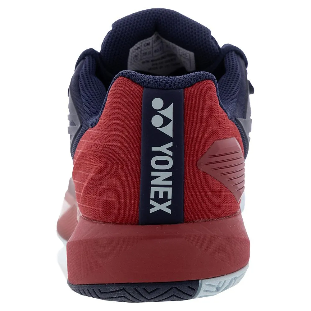 Men`s Eclipsion 5 Tennis Shoes Navy and Red