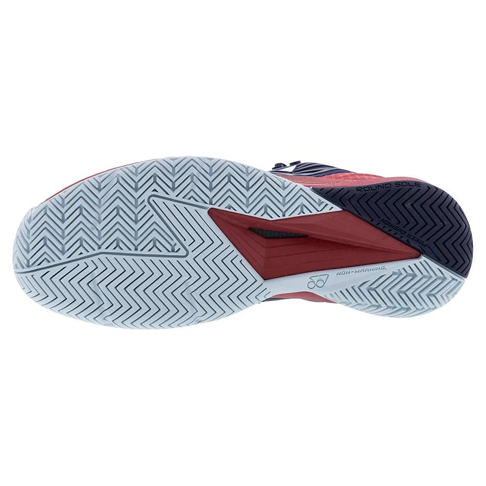 Men`s Eclipsion 5 Tennis Shoes Navy and Red