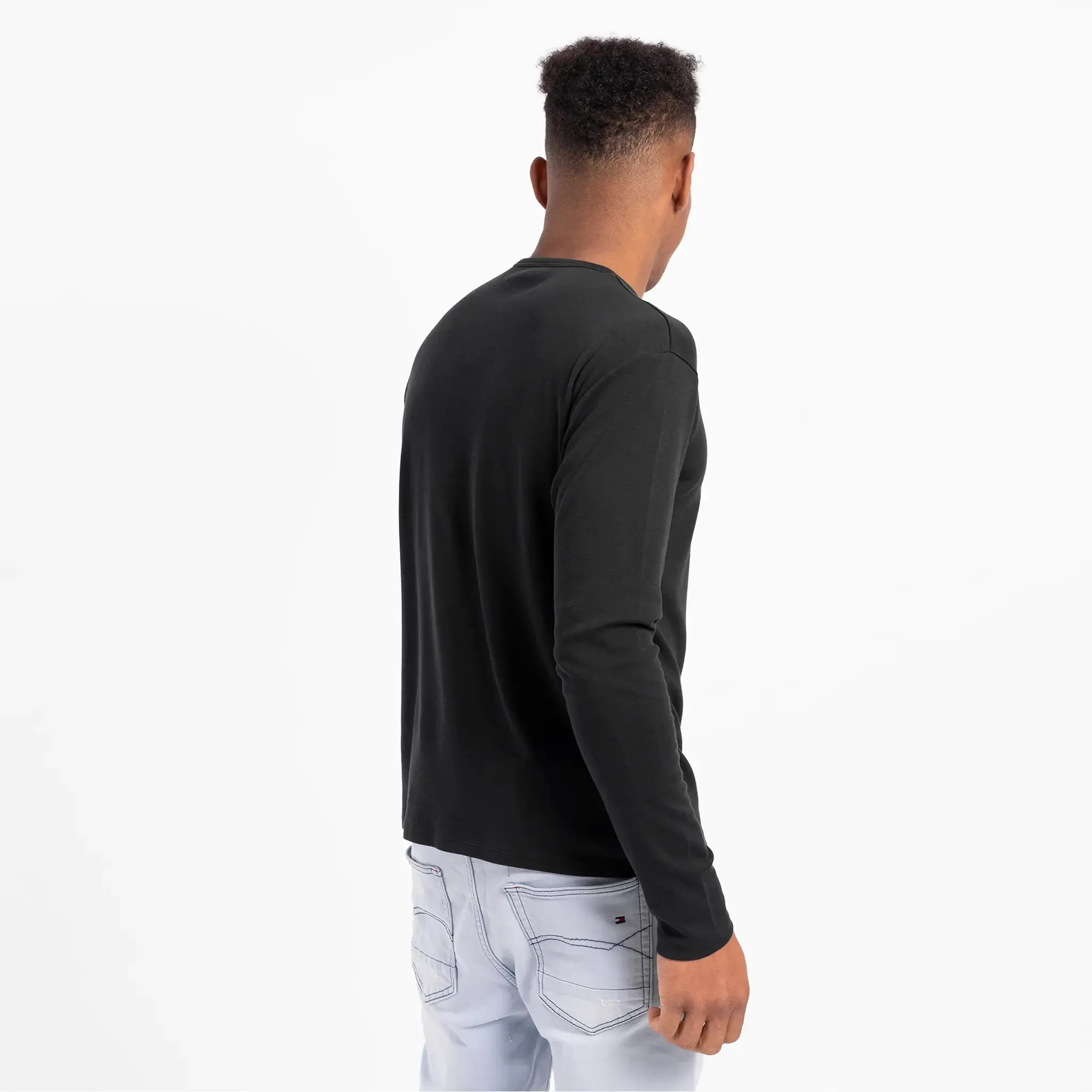 Men's Organic Pima Cotton Long Sleeve Shirt