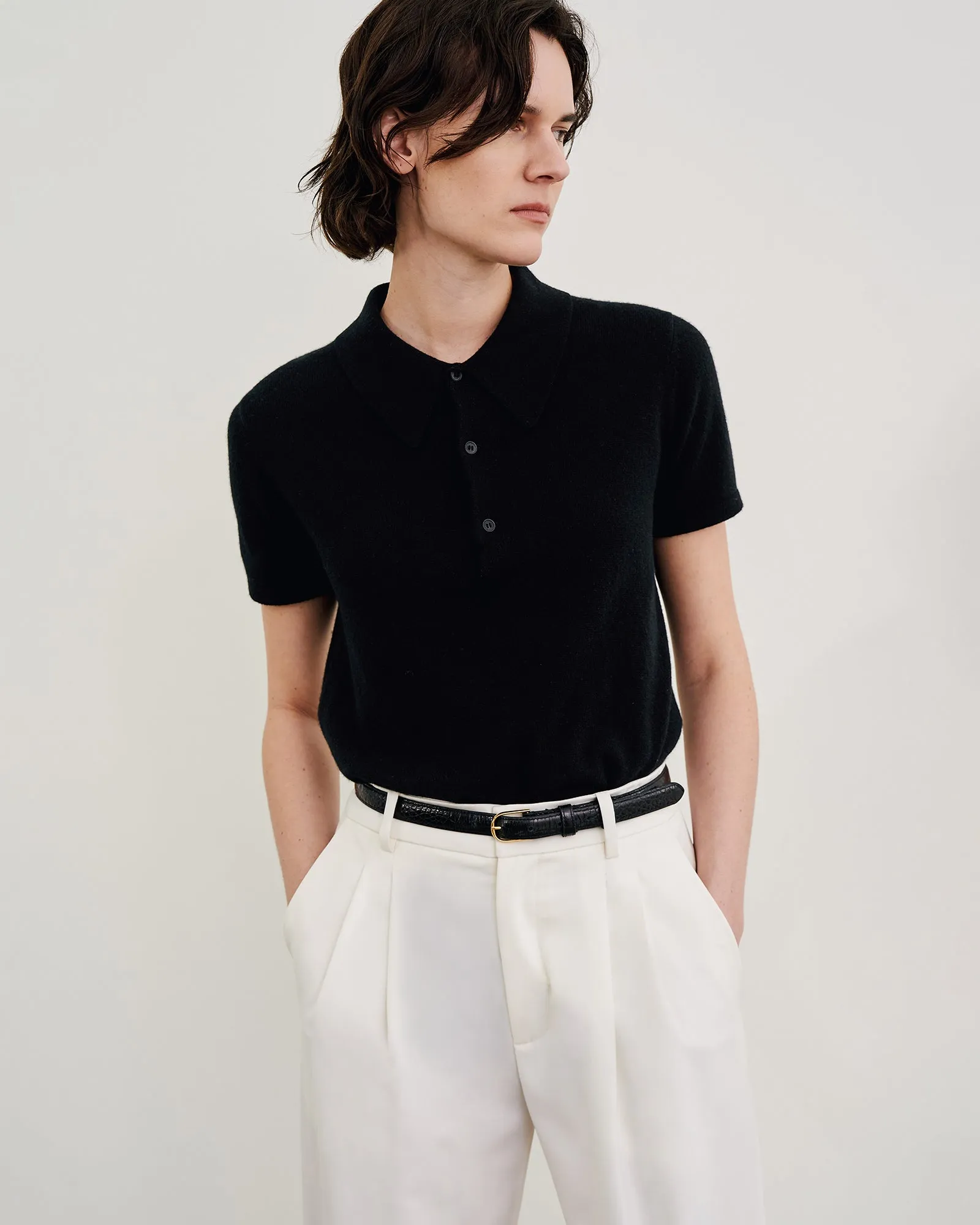 MILOS CASHMERE POLO