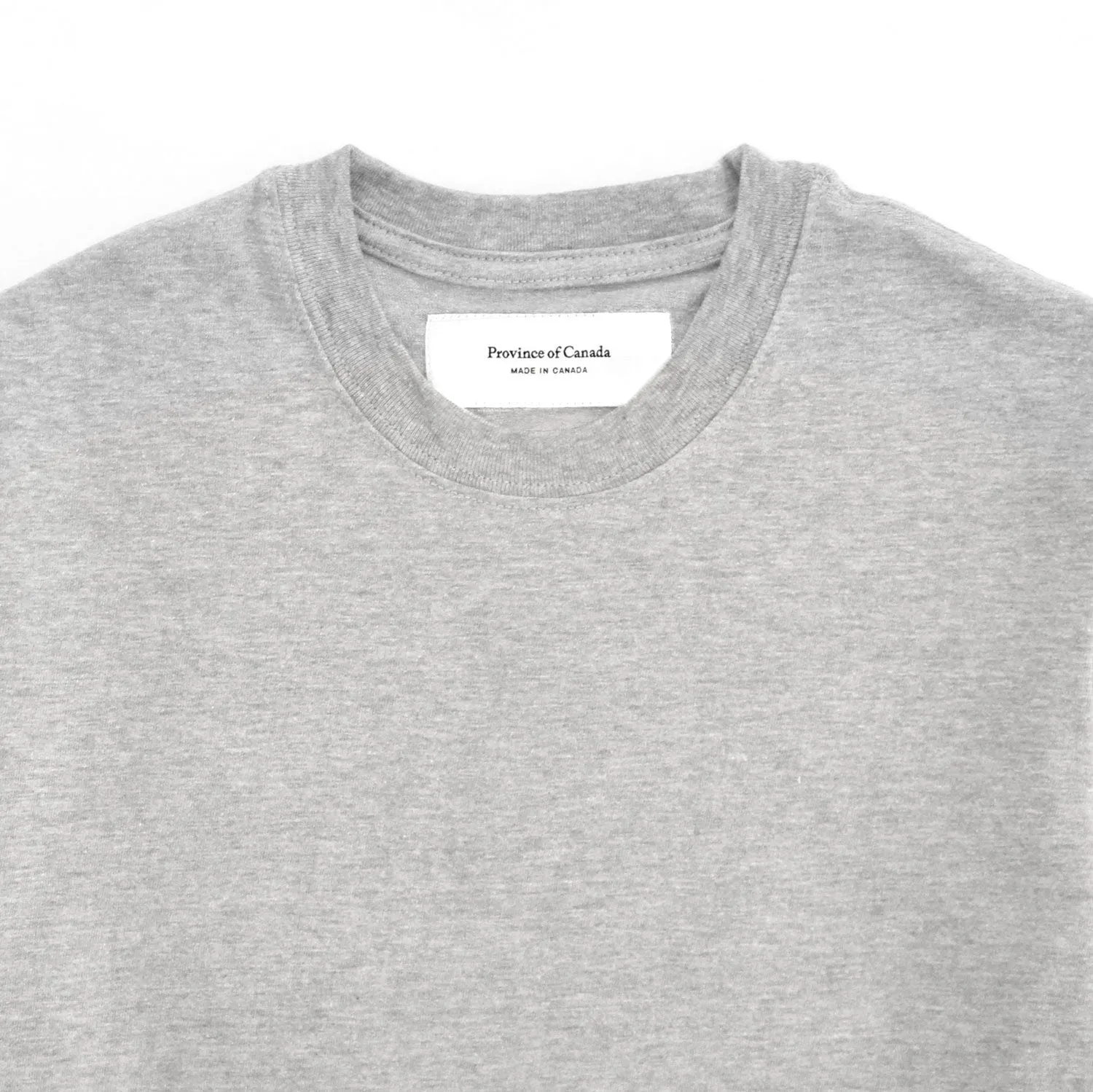 Monday Long Sleeve Tee Heather Grey