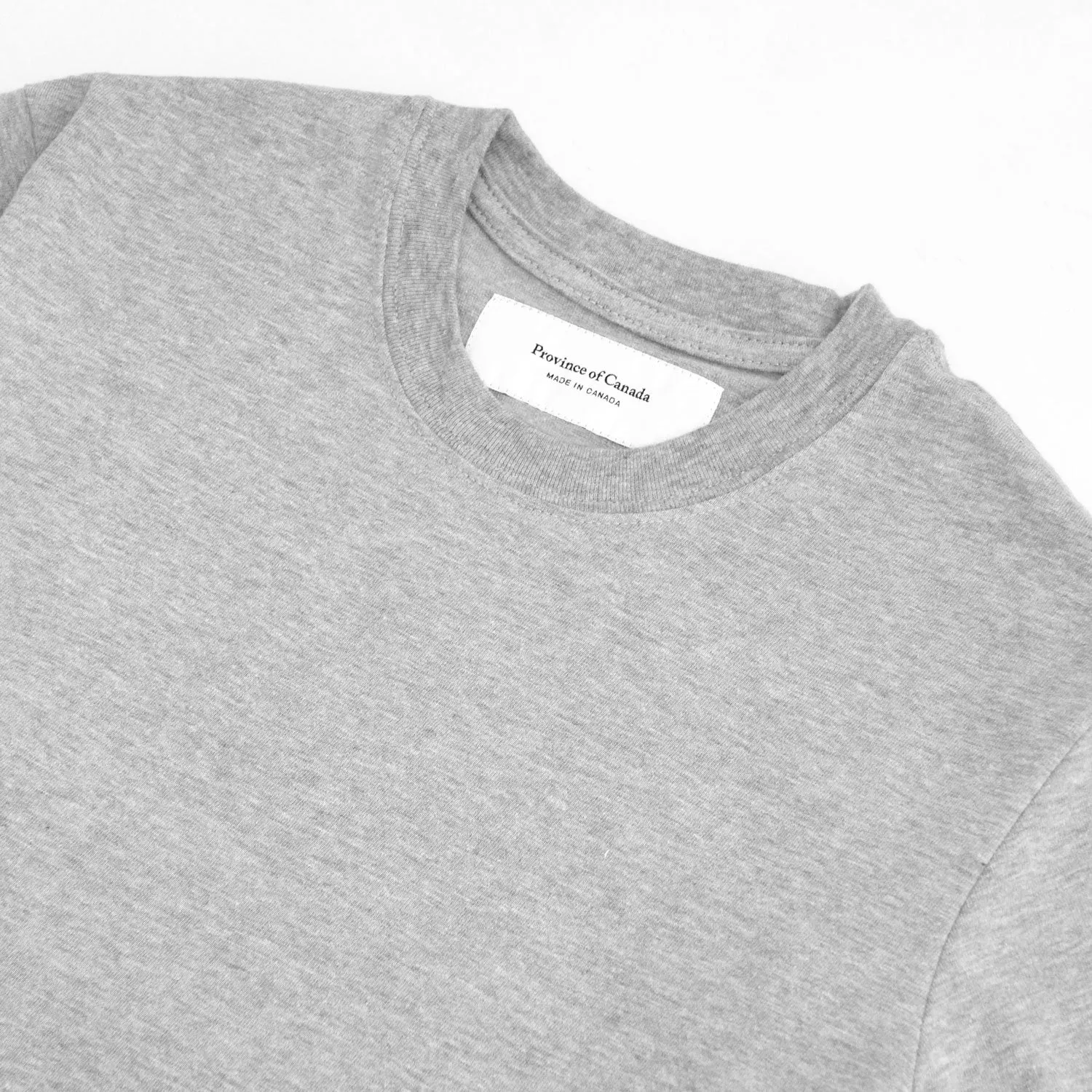 Monday Long Sleeve Tee Heather Grey