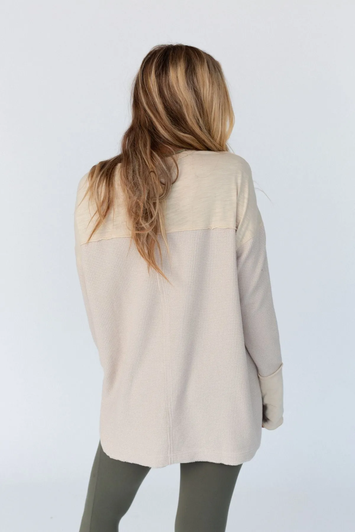 Mountain Living Thermal Top - Oatmeal