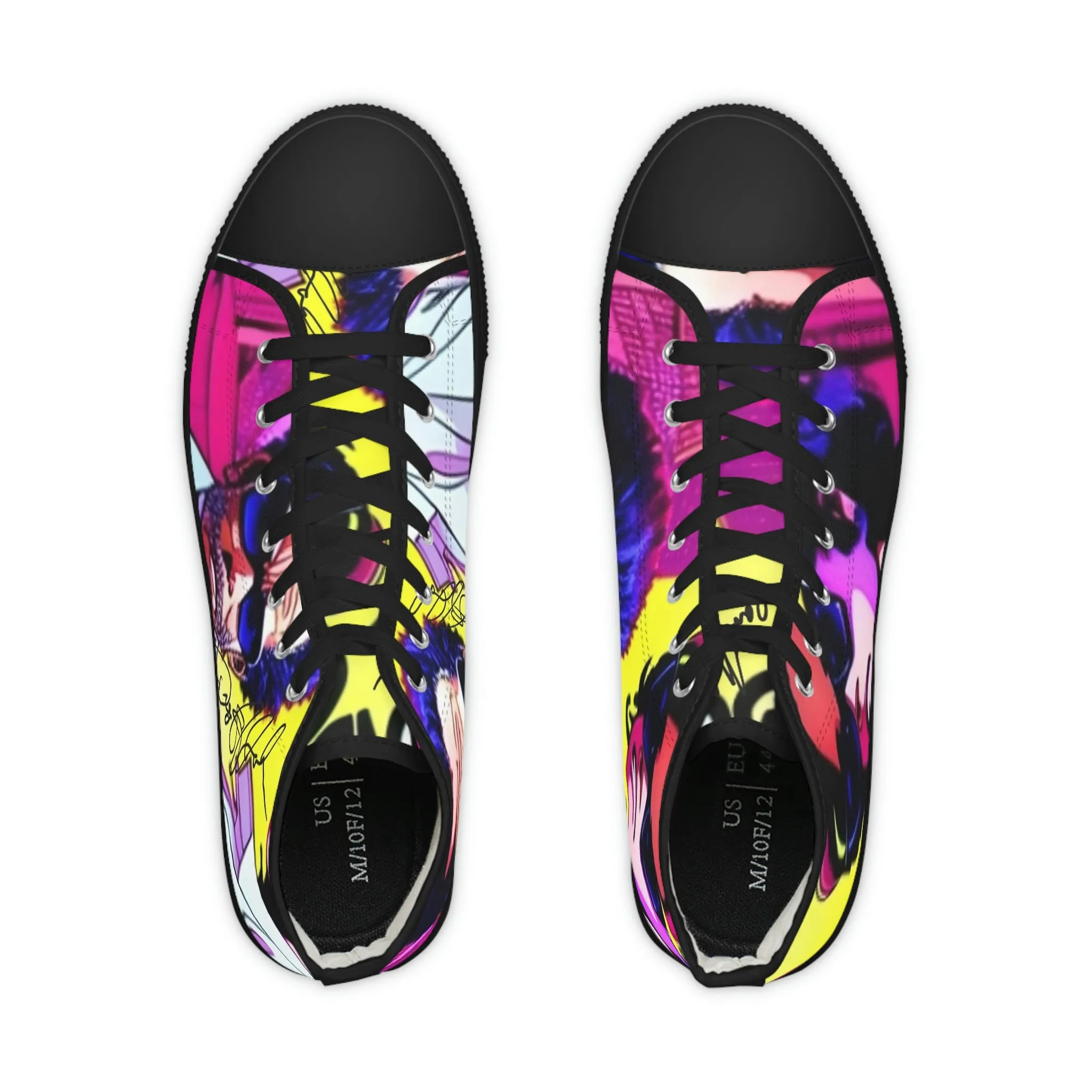 MyDreamMyTee Men's High Top Sneakers