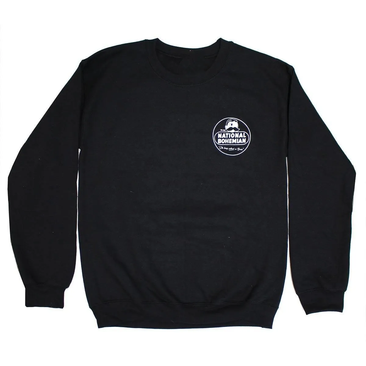 National Bohemian Retro (Black) / Crew Sweatshirt