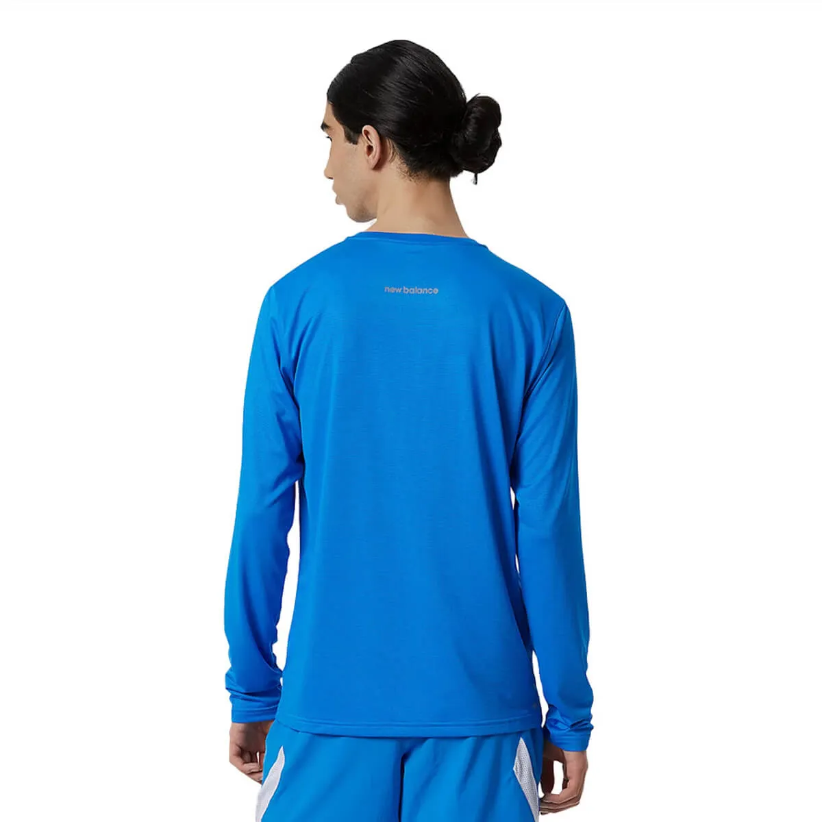 New Balance Accelerate Long Sleeve Mens | Blue