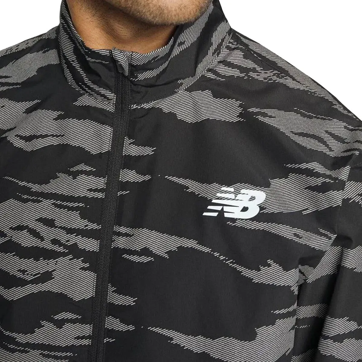 New Balance Reflective Accelerate Jacket Mens | Black