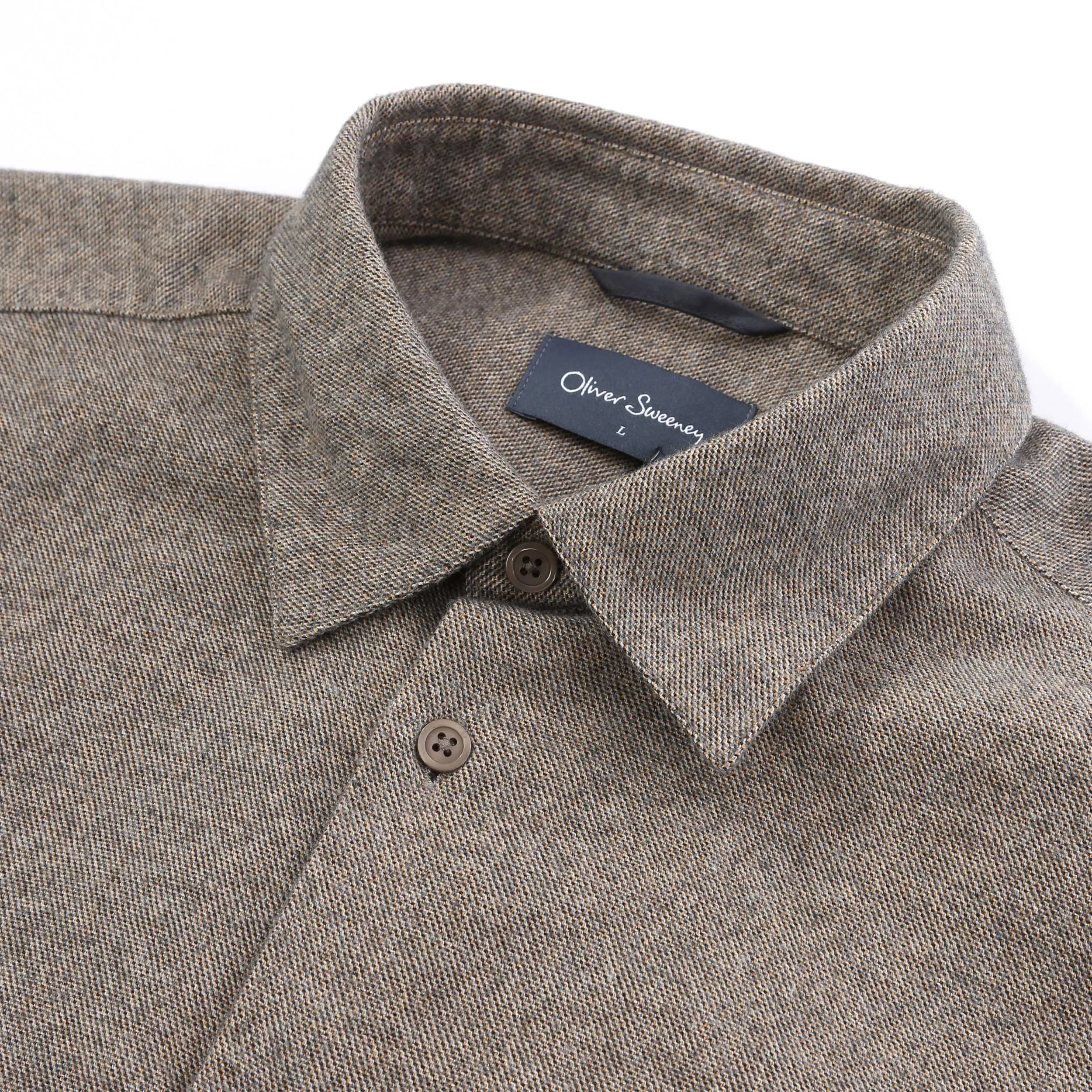 Oliver Sweeney Hawkesworth Shirt in Mole