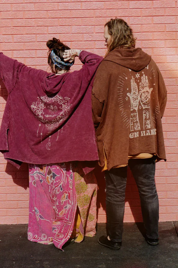 Open Hands Dream Hoodie by Kantha Bae