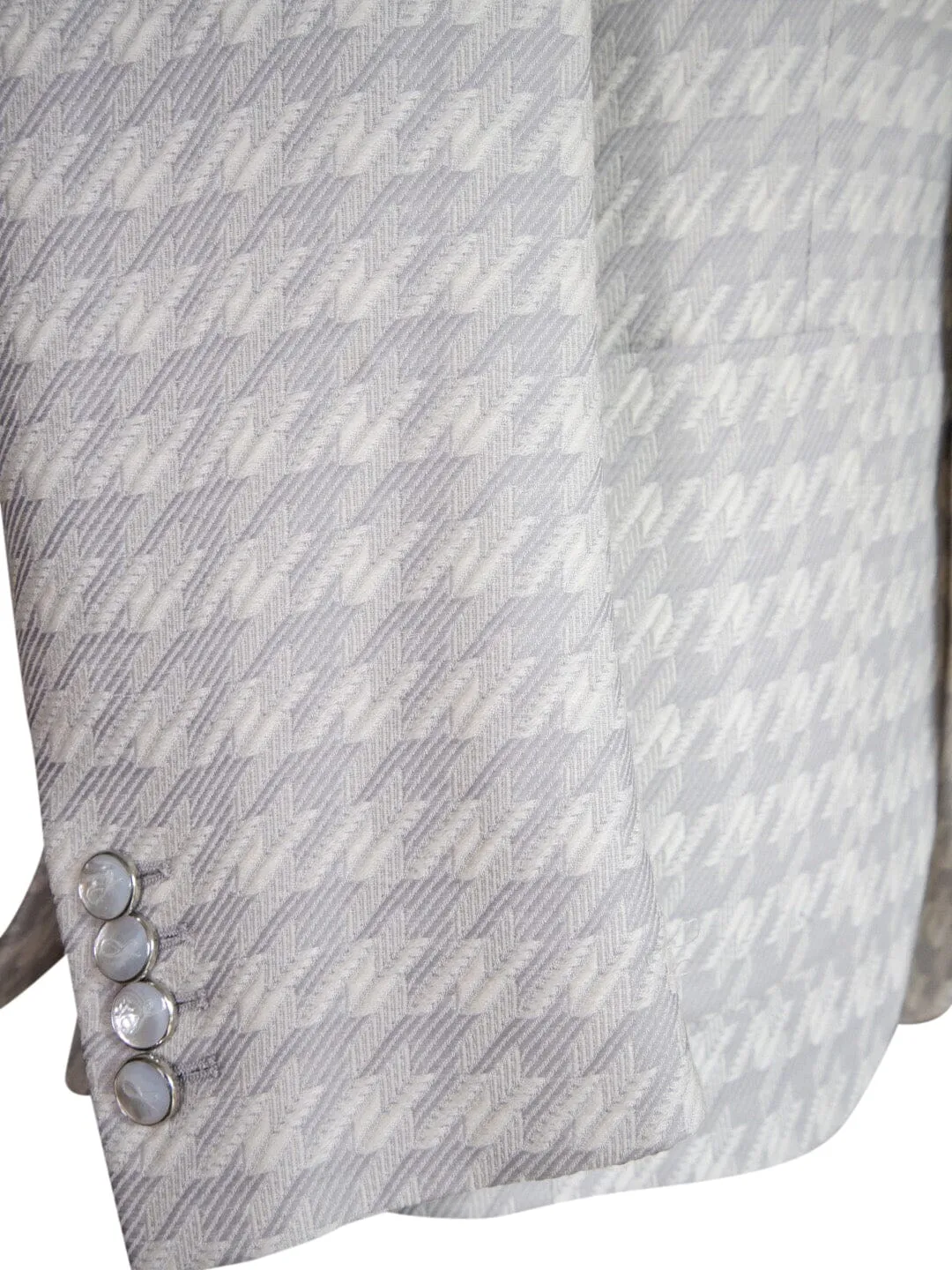 Oyster Grigio Houndstooth Jacket