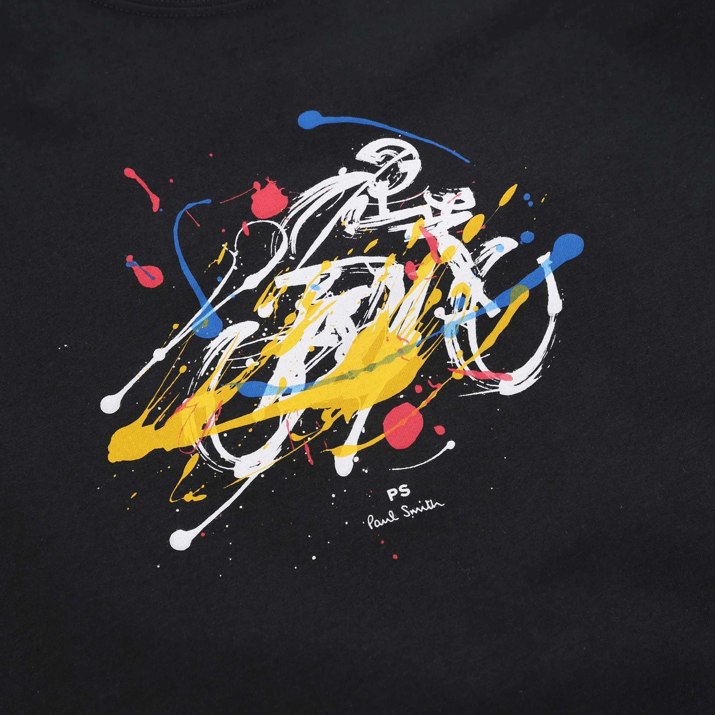 Paul Smith Cyclist T Shirt in Black