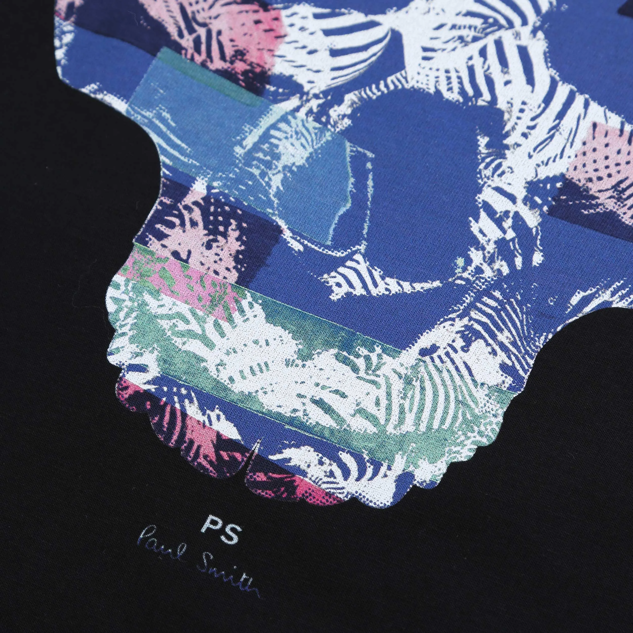 Paul Smith Reg Fit Skull T Shirt in Black