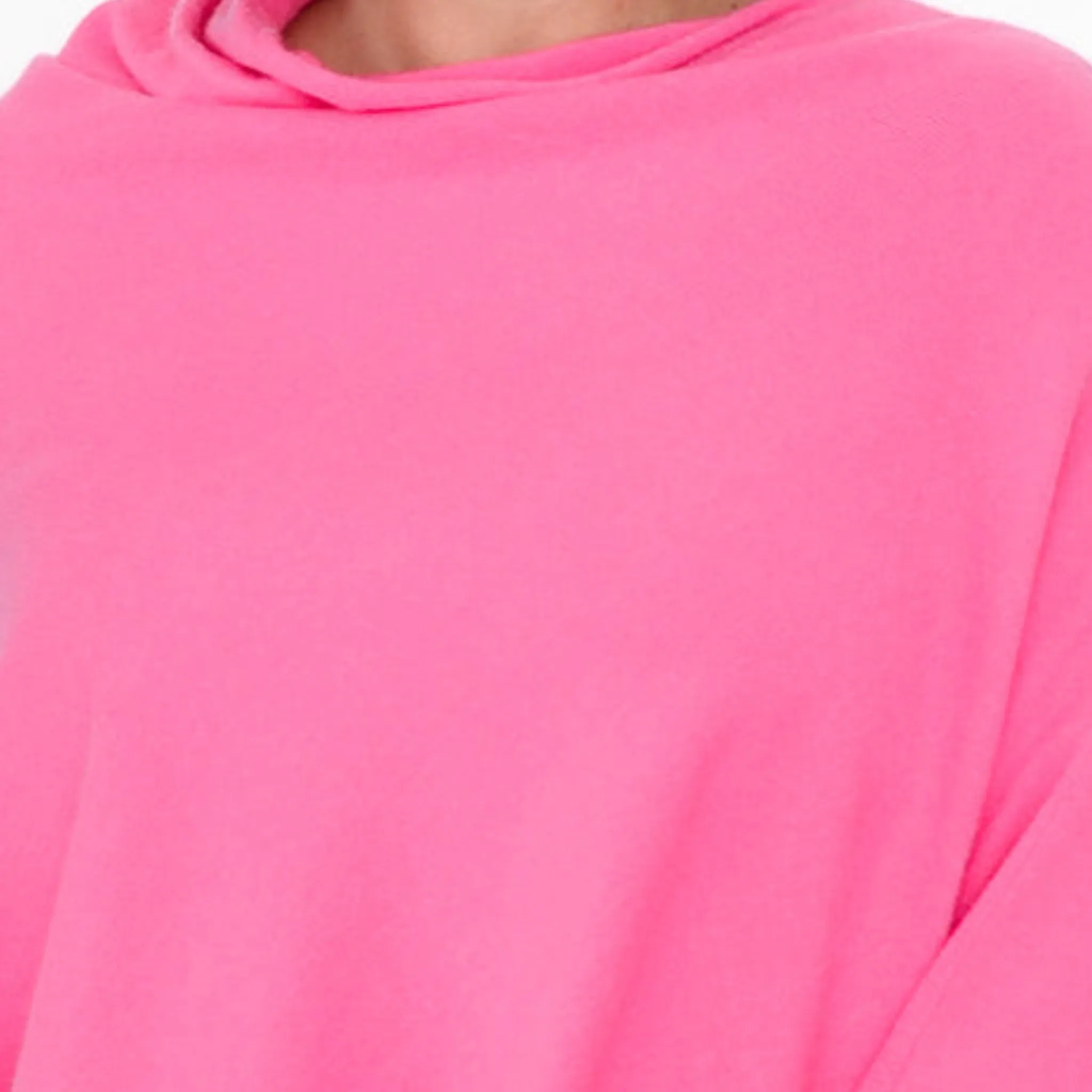 Pink Julian Wool Blend poncho