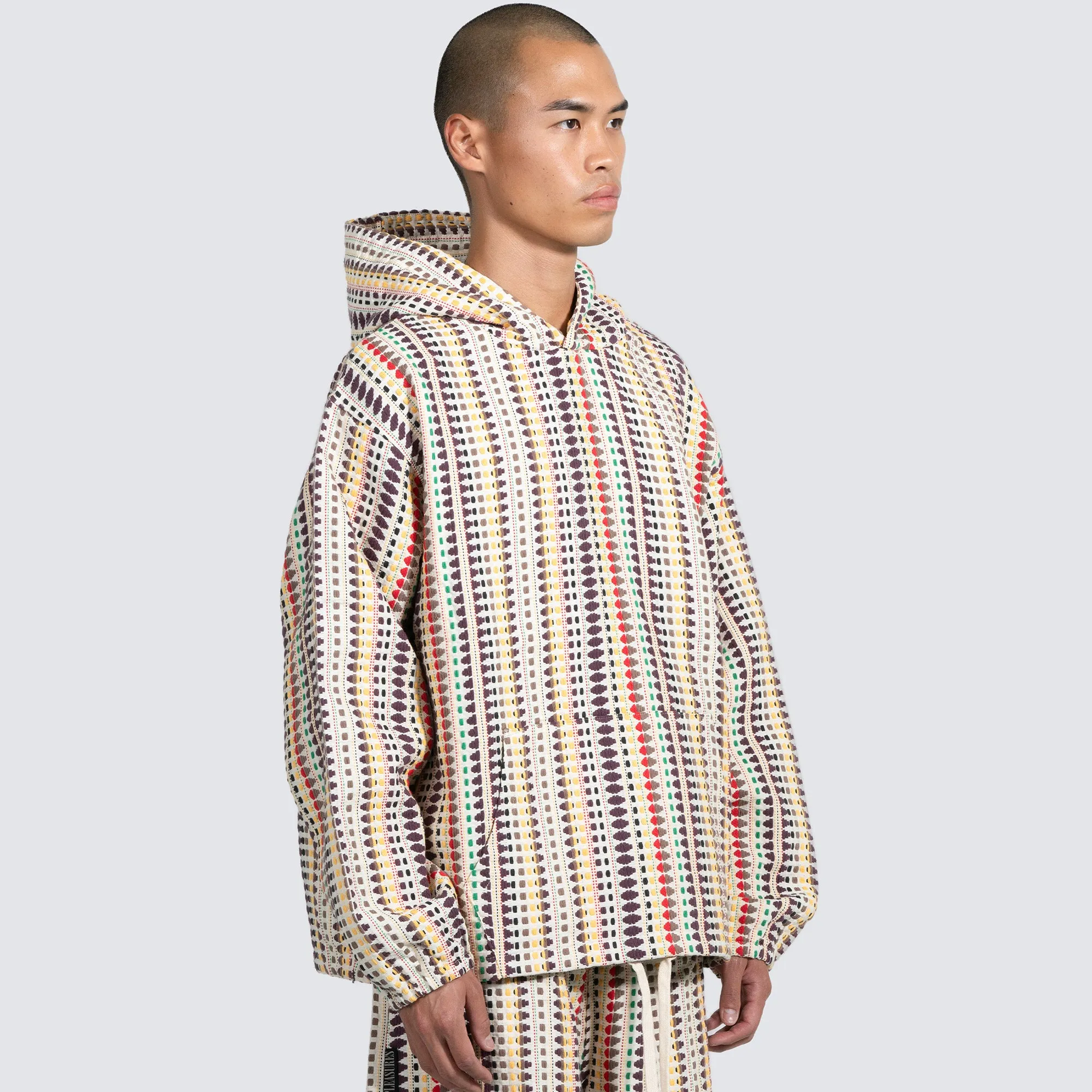 Pleasures Mens Stitch Poncho Hoodie