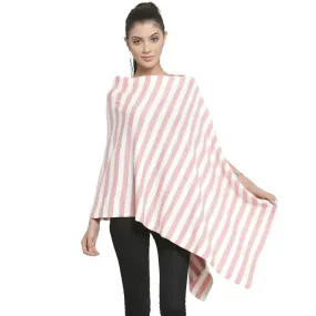 Pluchi Knitted Fashion/ Maternity Poncho Kia (Blossom & Ivory)