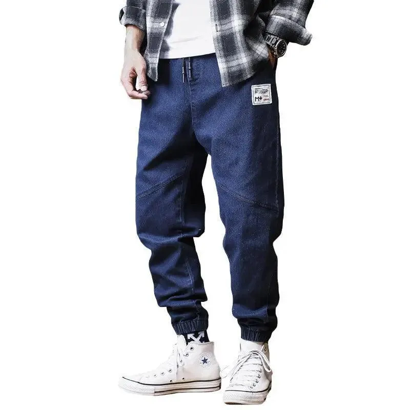 Plus Size Men Hip Hop Jeans Trousers