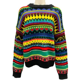 Polo Ralph Lauren Multi Wool and Cashmere Knit Triko Sweater