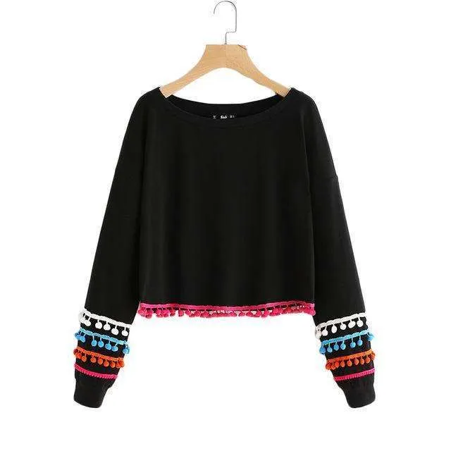 Pom Pom Sweatshirt