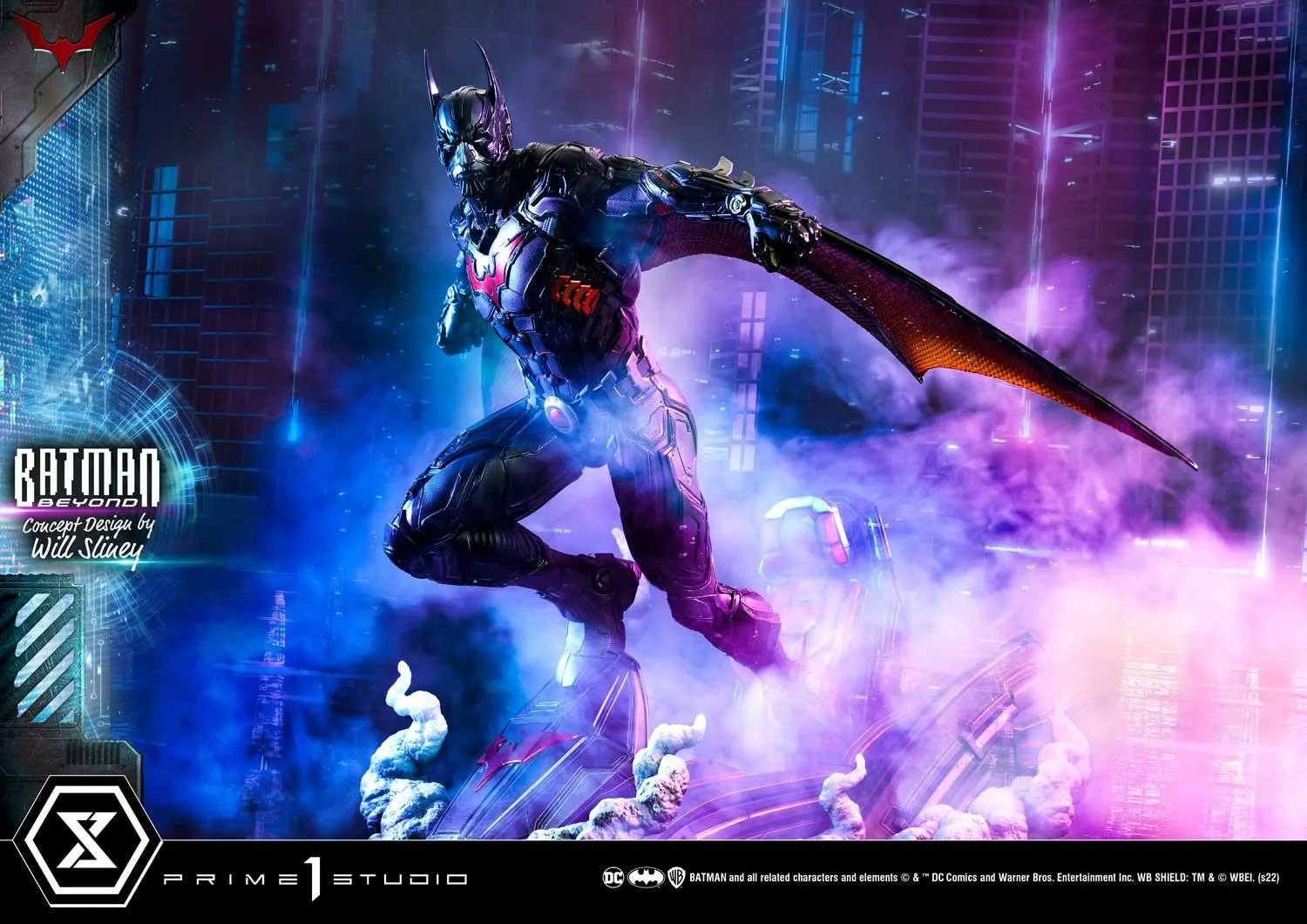 PRE-ORDER: Prime 1 Studio Museum Masterline Batman (Comics) Batman Beyond (Concept Design by Will Sliney) Bonus Version 1/3 Scale Statue