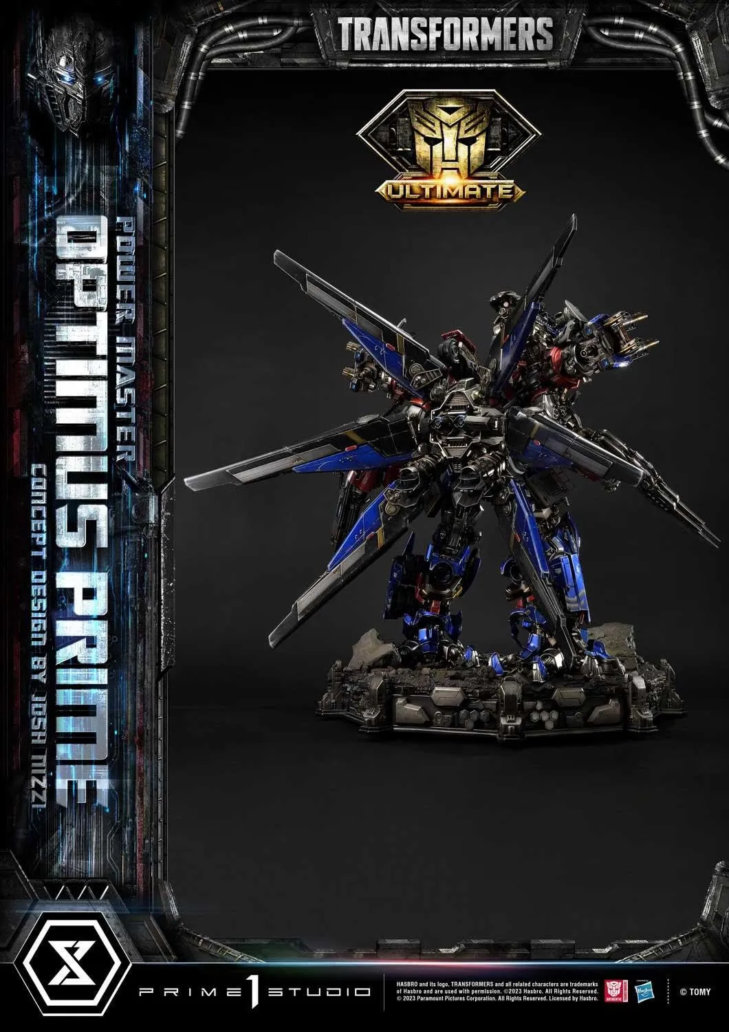 PRE-ORDER: Prime 1 Studio Museum Masterline Transformers (Film) Power Master Optimus Prime (Design by Josh Nizzi) Ultimate Bonus Version Statue