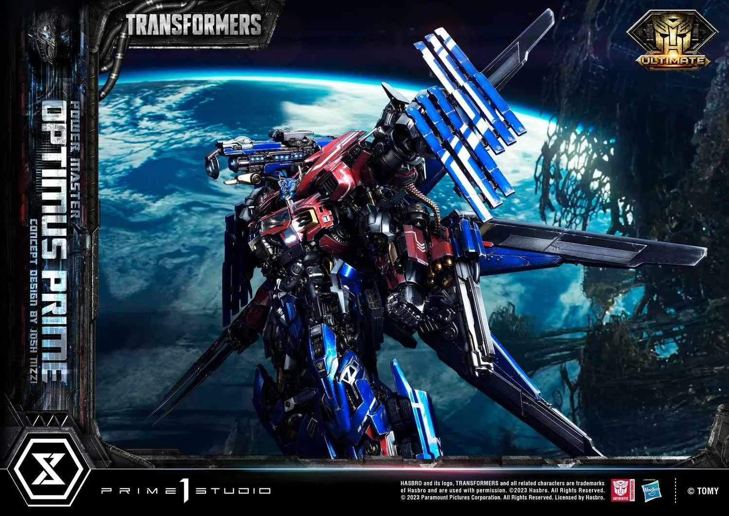 PRE-ORDER: Prime 1 Studio Museum Masterline Transformers (Film) Power Master Optimus Prime (Design by Josh Nizzi) Ultimate Bonus Version Statue