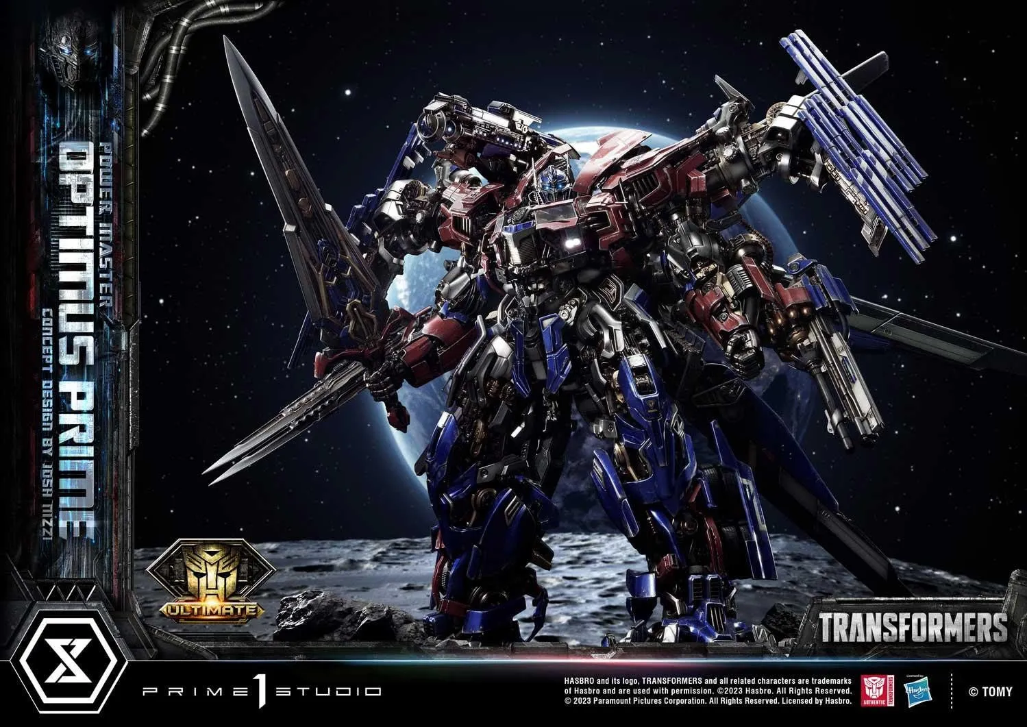 PRE-ORDER: Prime 1 Studio Museum Masterline Transformers (Film) Power Master Optimus Prime (Design by Josh Nizzi) Ultimate Bonus Version Statue