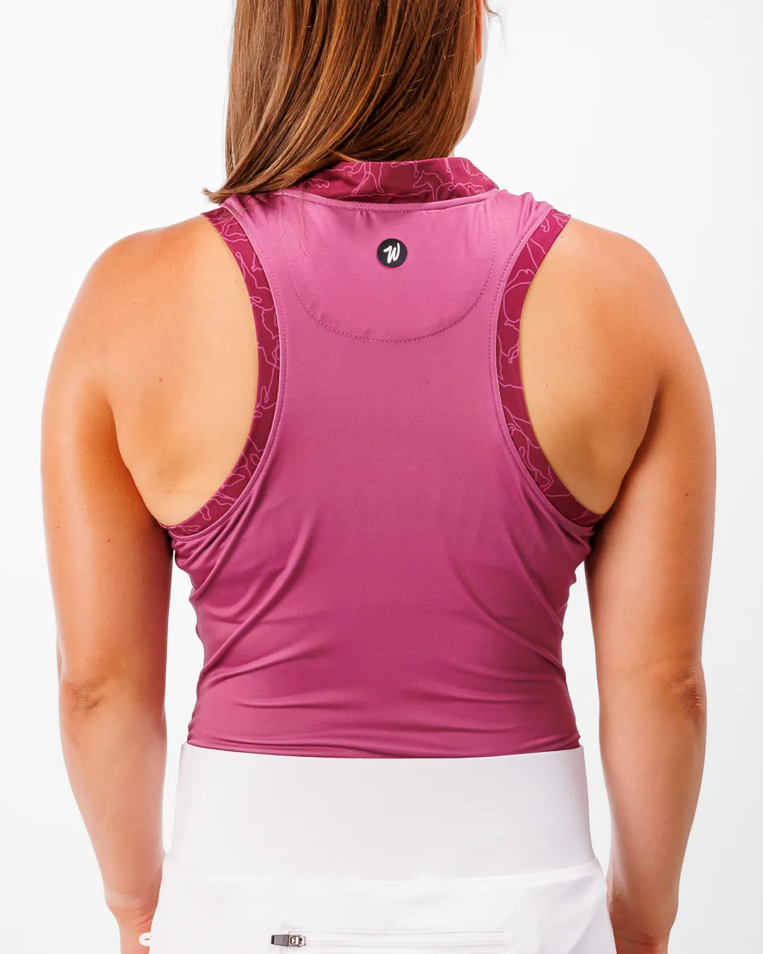 Purple Rein Women's Sleeveless Polo - Racerback