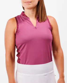 Purple Rein Women's Sleeveless Polo - Racerback