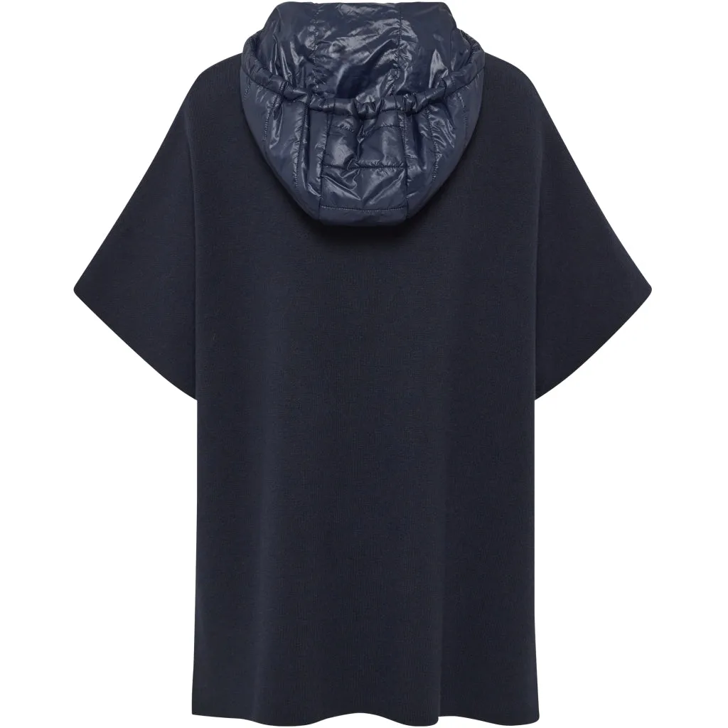 Ravenna Poncho - Dark Navy