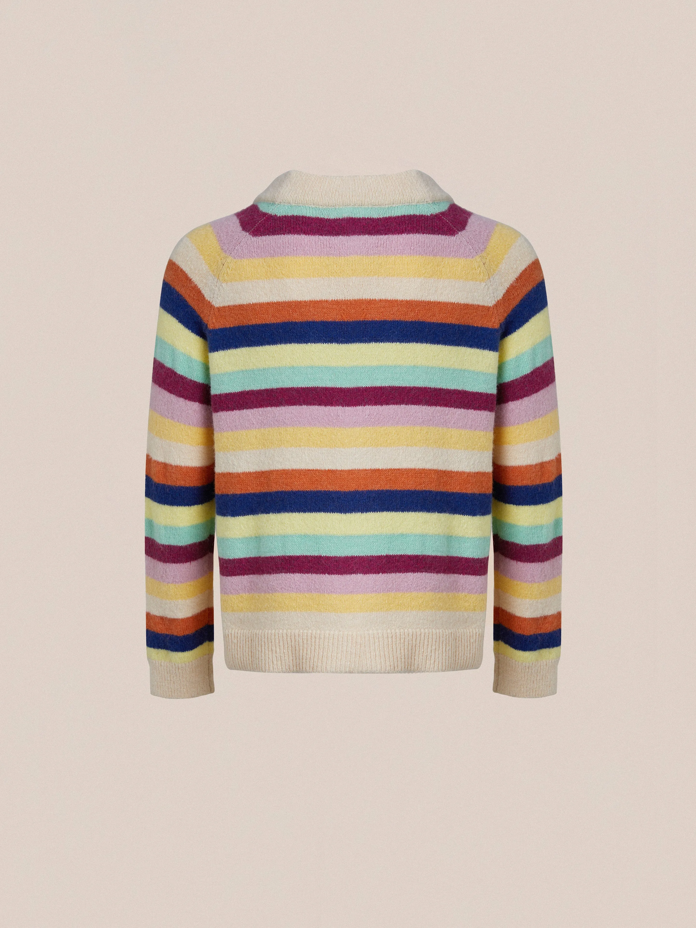 Razi Multi Stripe Cardigan