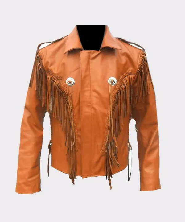 Real Leather Cowboy Jacket