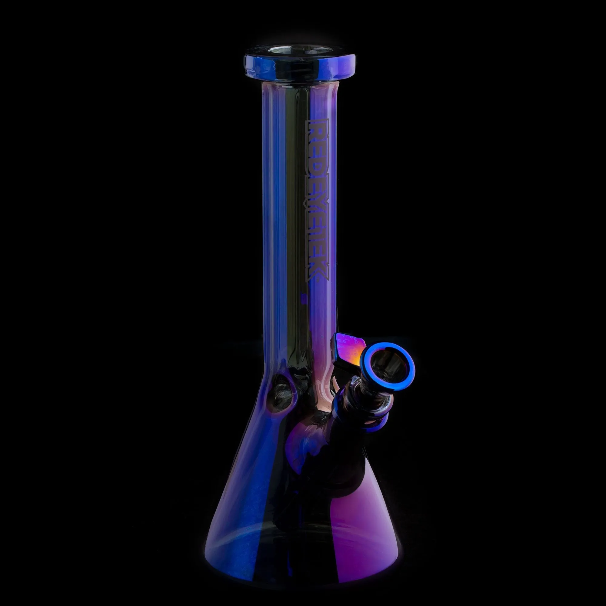 Red Eye Tek 10in Hex Top Beaker Bong