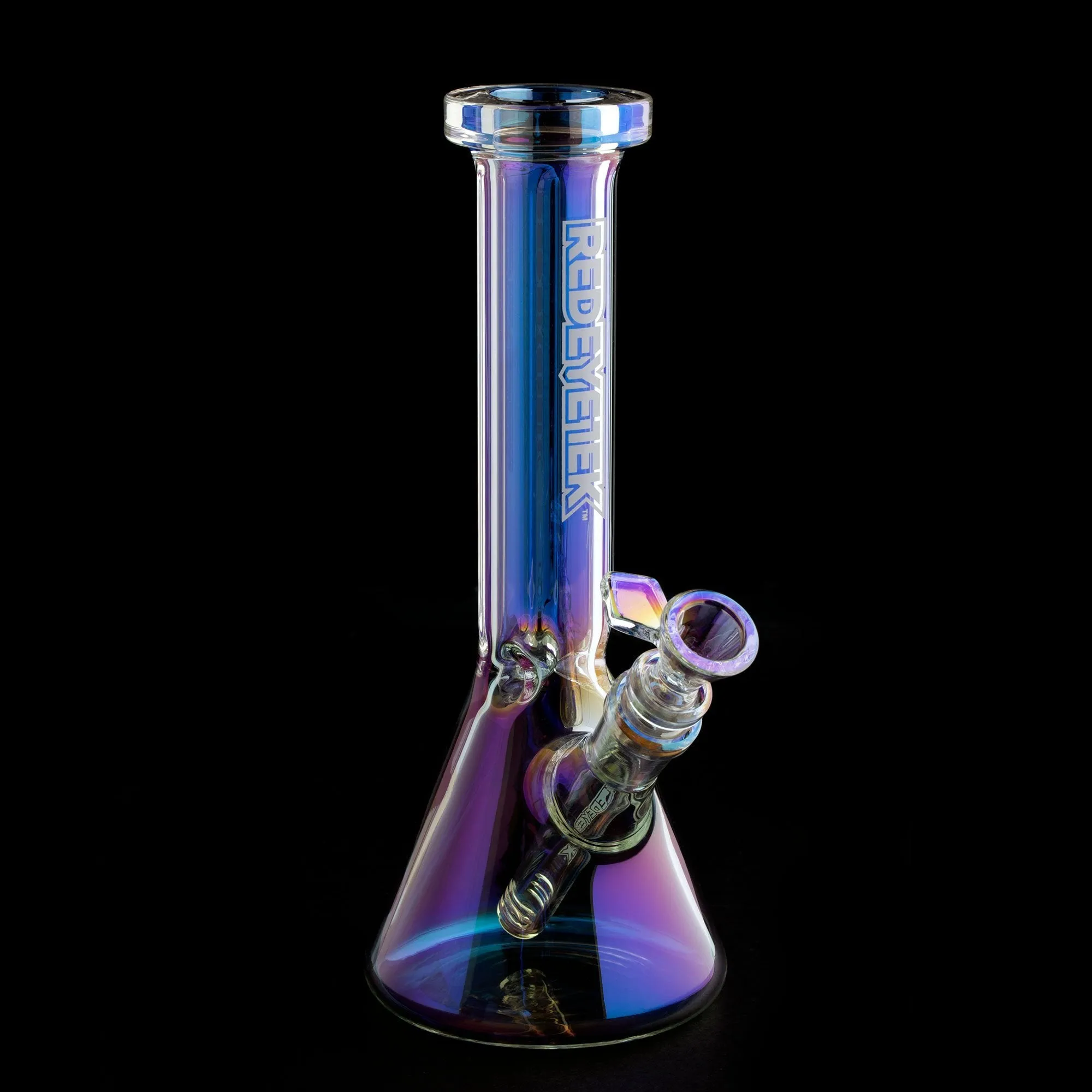 Red Eye Tek 10in Hex Top Beaker Bong