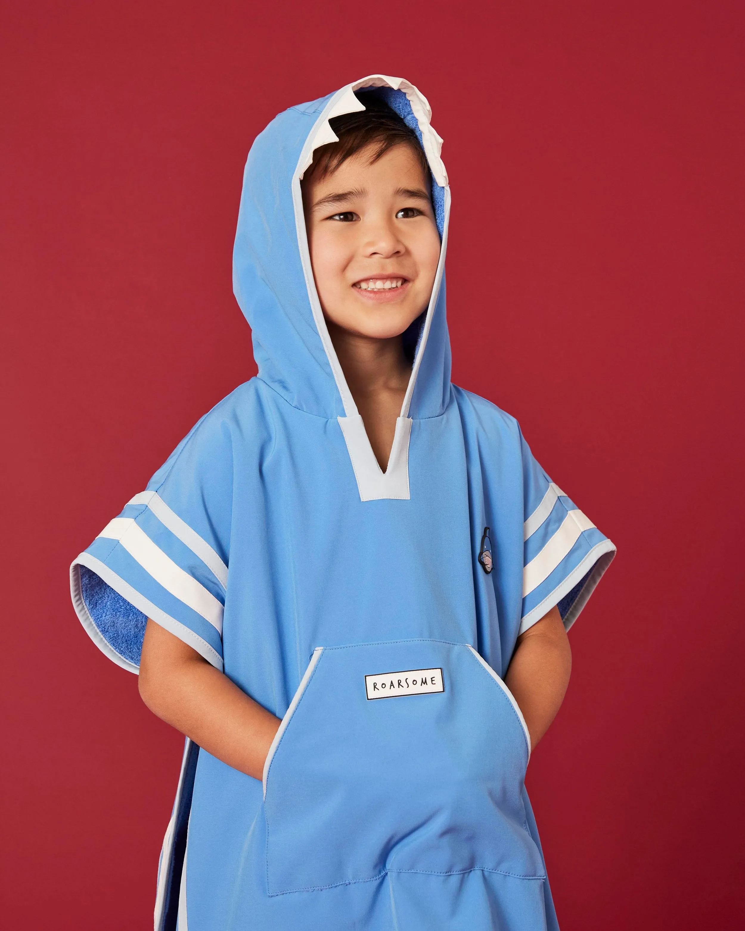 Reef the Shark - Kids Poncho Towel