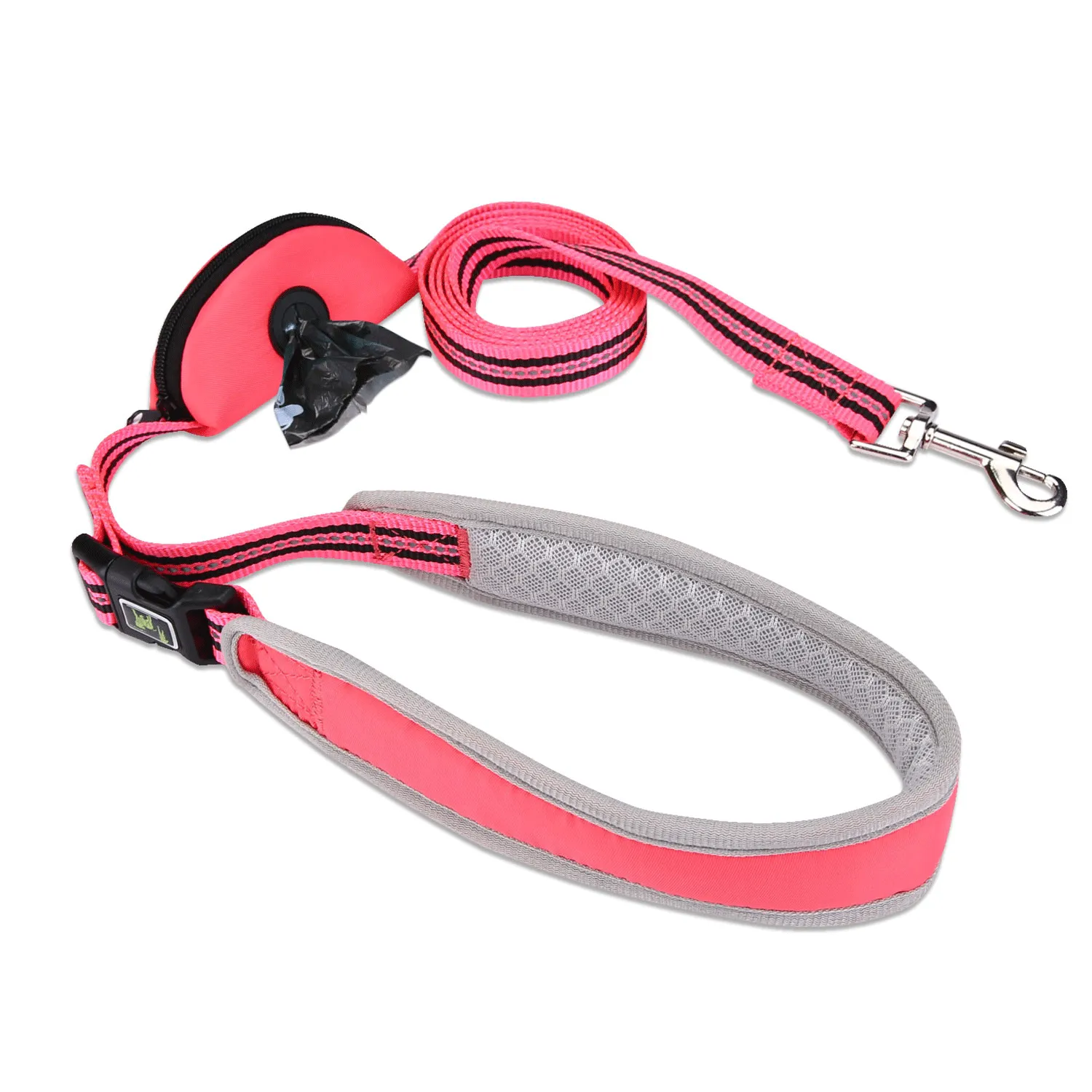 Reflective Nylon Pet Leash for Medium and Large Dogs