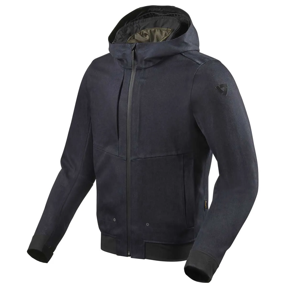 Revit Stealth 2 Protective Riding Hoodie Dark Blue