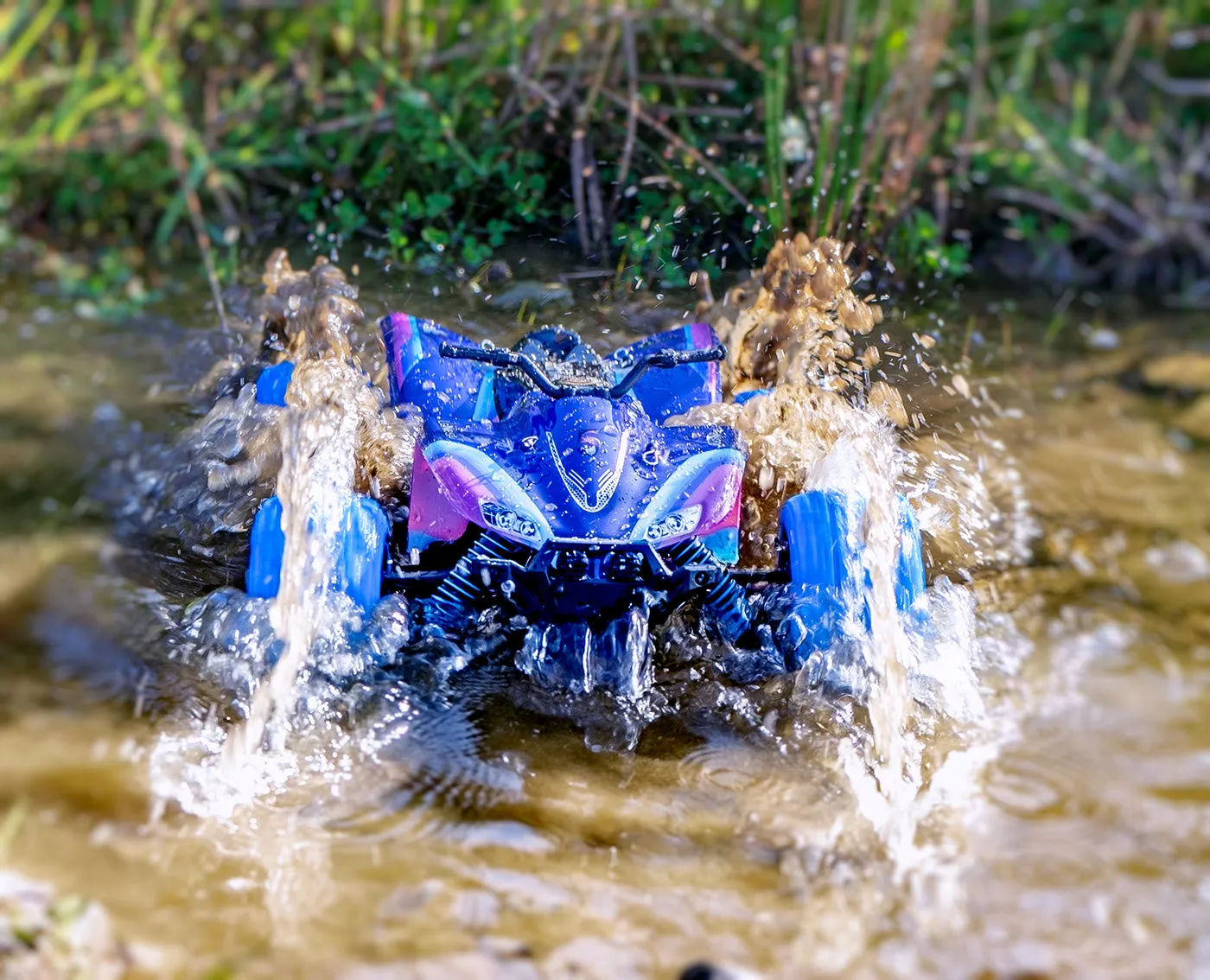 Rider5 S611，1/16  Brushless 4WD ATV 56KM/H  Off-Road RC Waterproof Vehicle