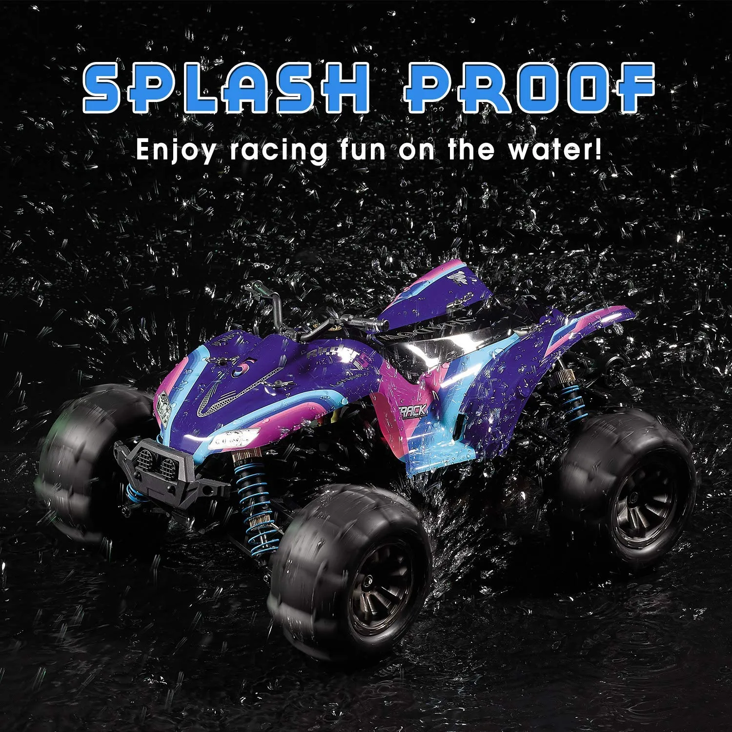 Rider5 S611，1/16  Brushless 4WD ATV 56KM/H  Off-Road RC Waterproof Vehicle