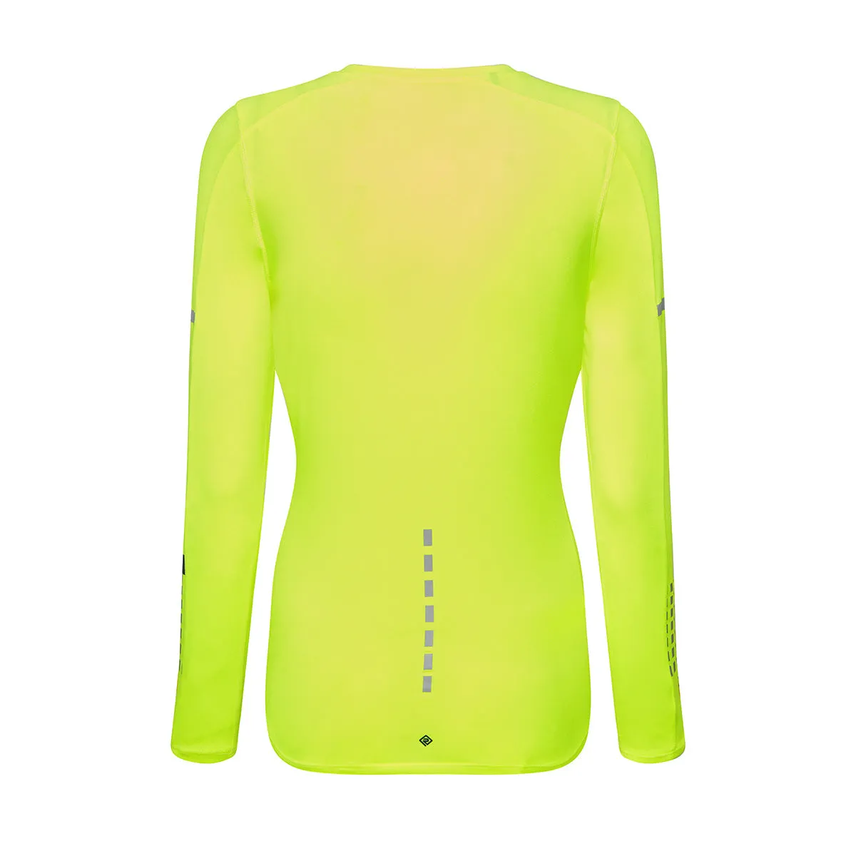 Ronhill Tech Afterhours Long Sleeve Tee Womens | Flyellow/dplagn/rflct