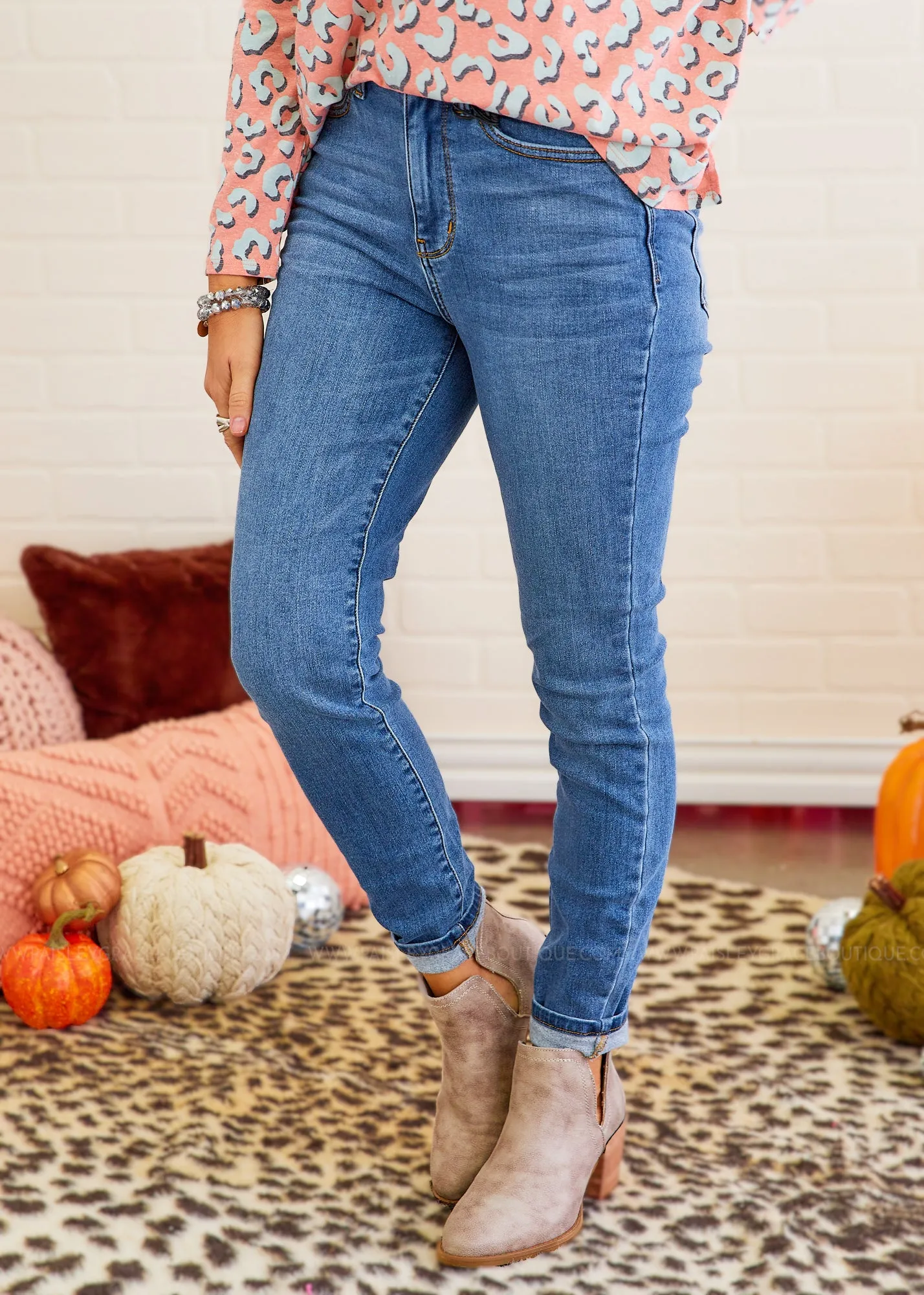 Shayla Thermal Lined Jeans by Judy Blue - LAST ONES FINAL SALE