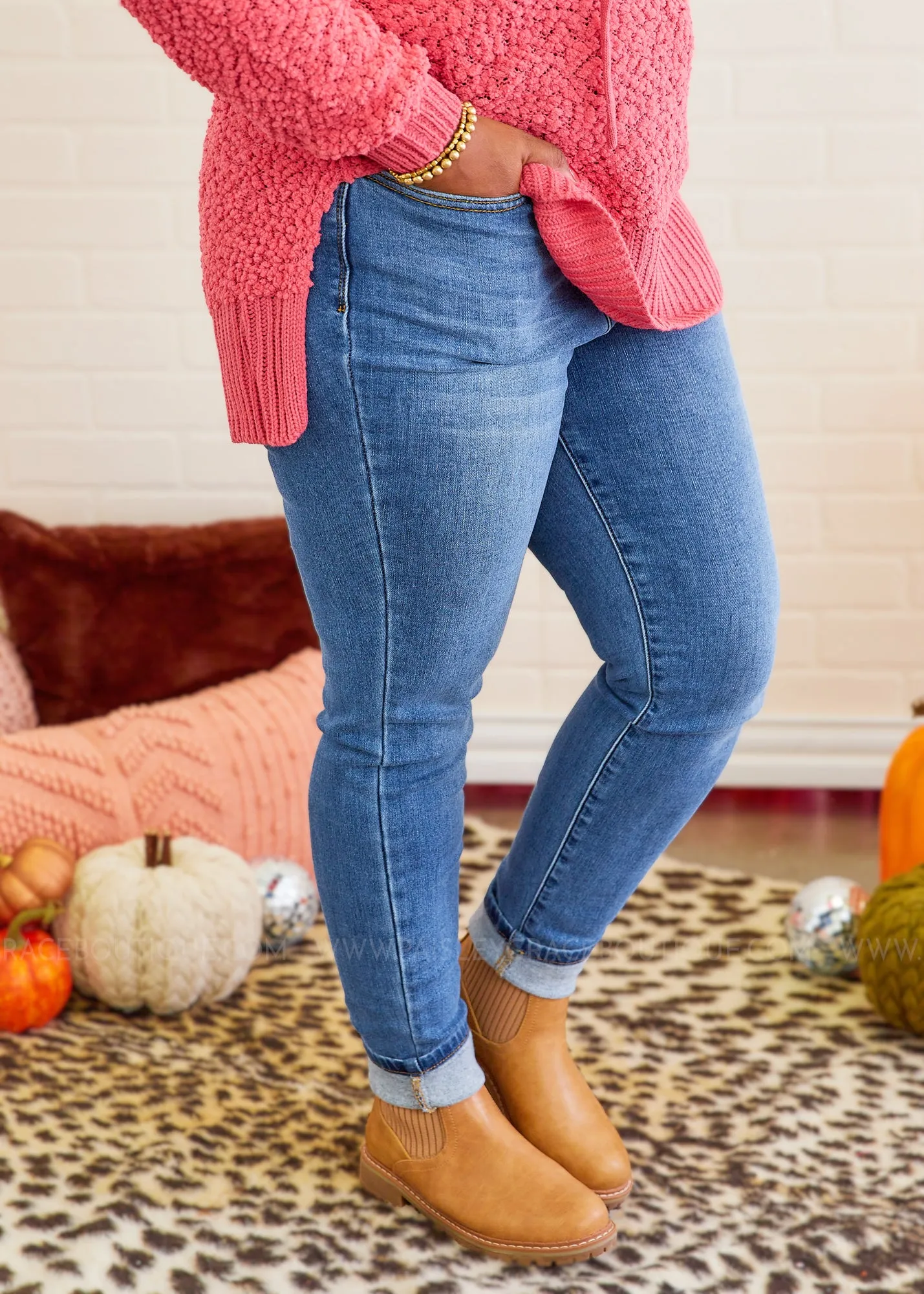 Shayla Thermal Lined Jeans by Judy Blue - LAST ONES FINAL SALE