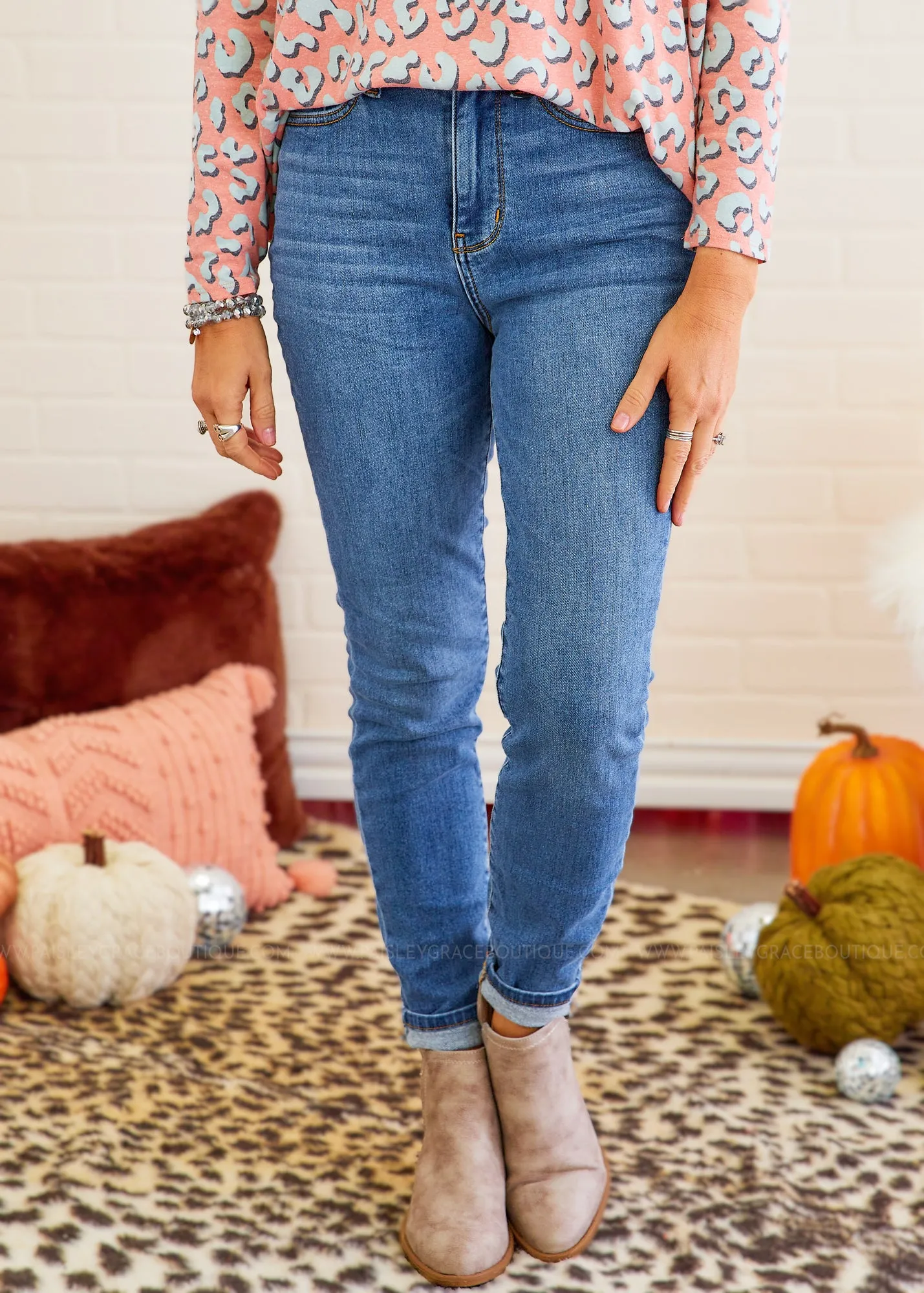 Shayla Thermal Lined Jeans by Judy Blue - LAST ONES FINAL SALE